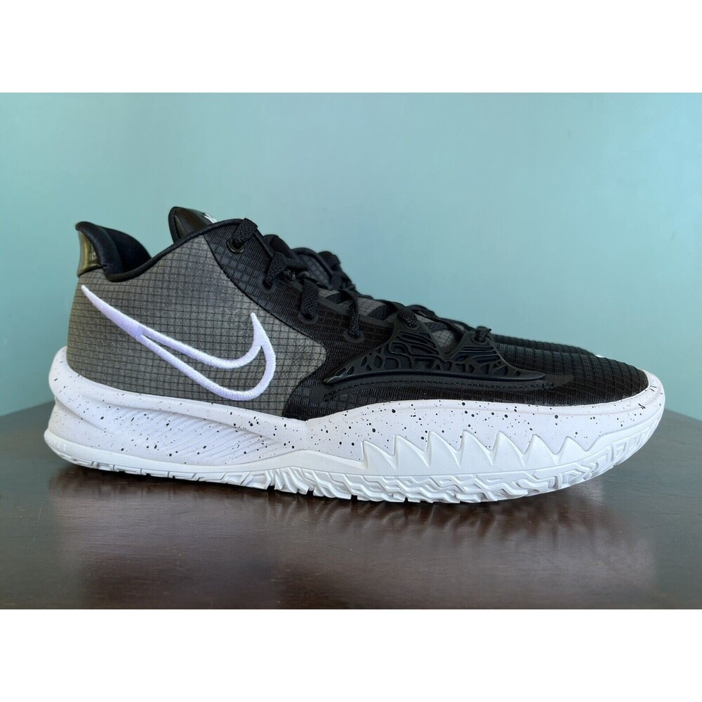 Nike Kyrie Low 4 TB Promo Black/White Basketball Shoes Men’s Size 14 DM5041-001
